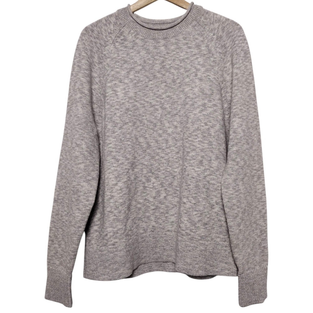 Lululemon Boxy Cotton Blend Sweater Size Medium